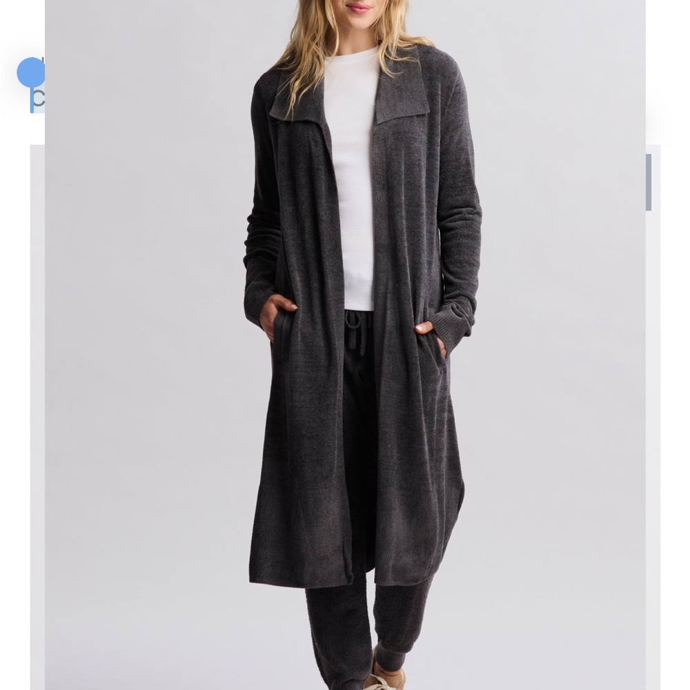 CozyChic Ultra Lite® Wide Collar Long Cardigan